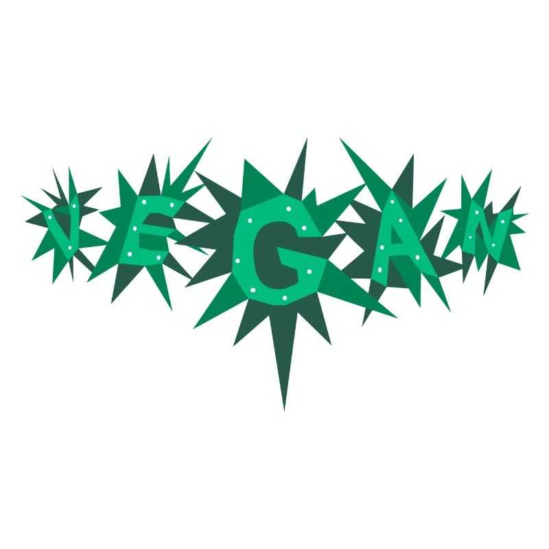 vegan stars green