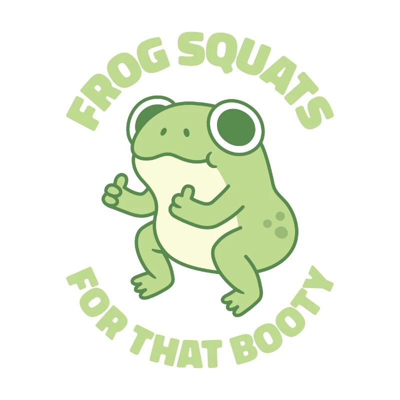 Funny Frog Squats For That Booty Gym