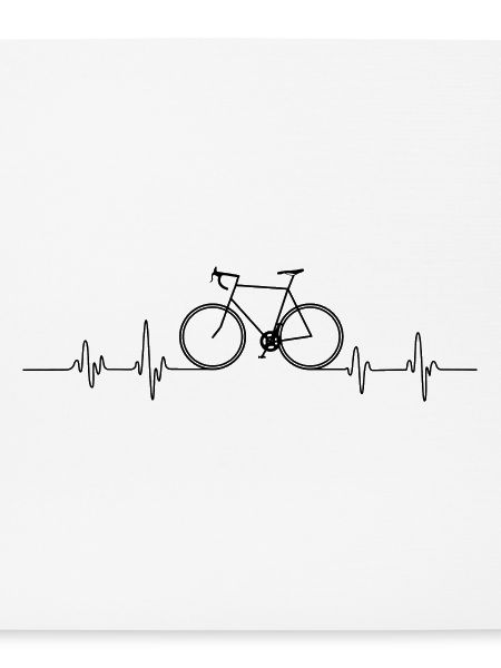 Fahrrad Herzschlag