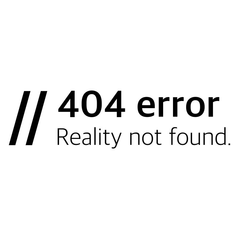Reality not found