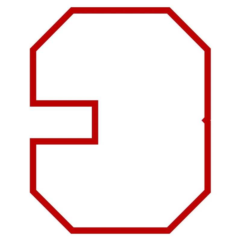 3 Zahl symbol
