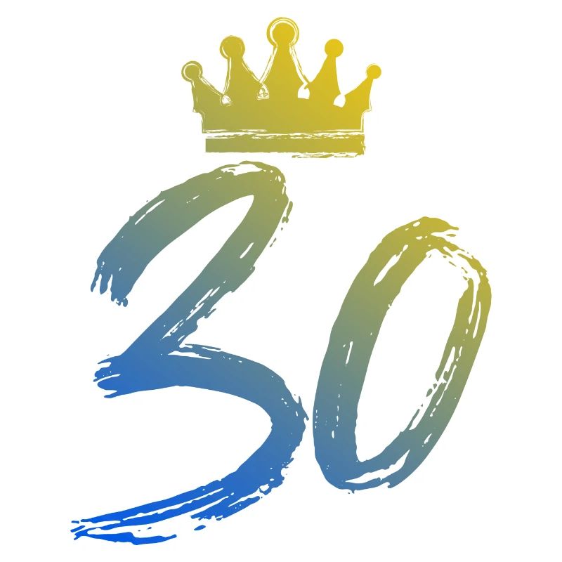 30 Zahl Krone