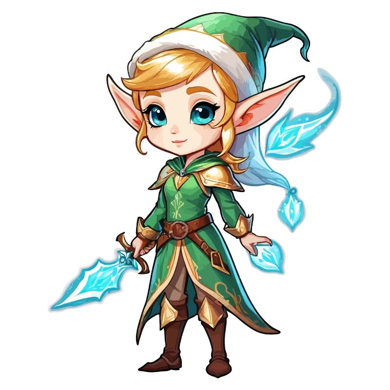 Elf Fantasy Illustration