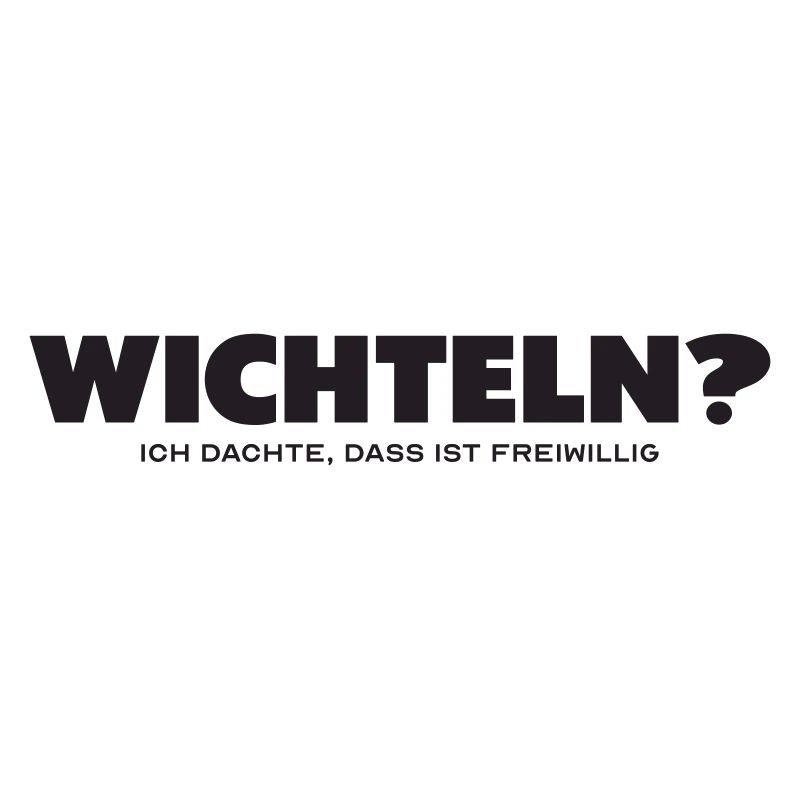 Wichteln nur freiwillig