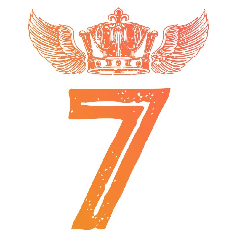 7 Zahl Krone
