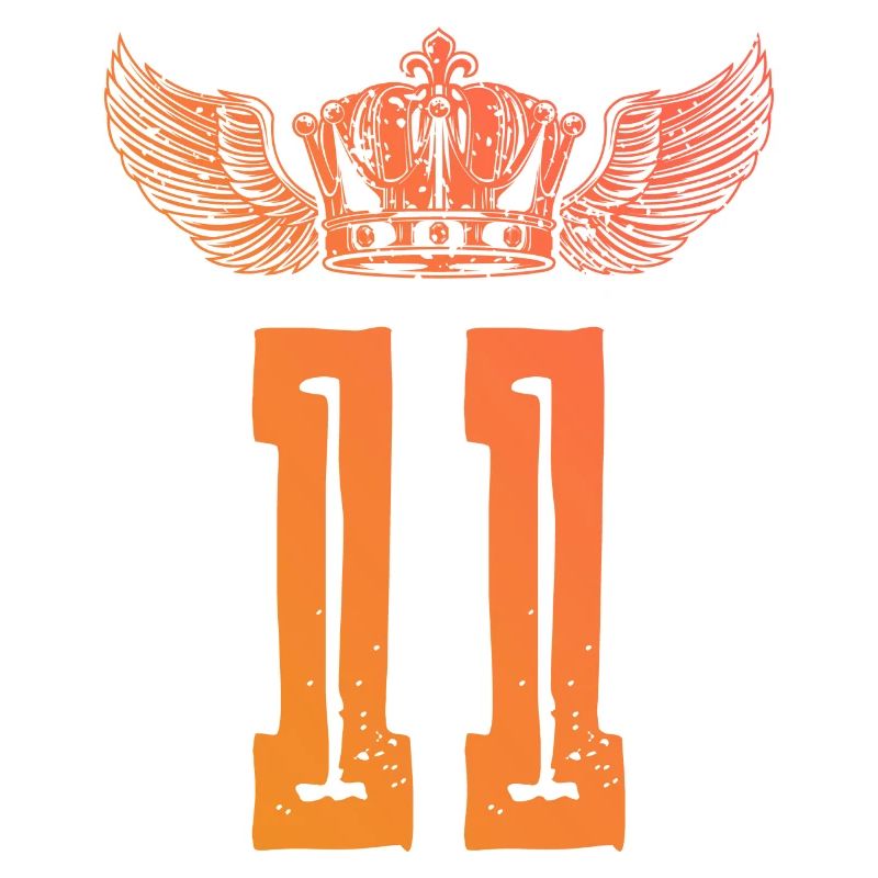 11 Zahl Krone