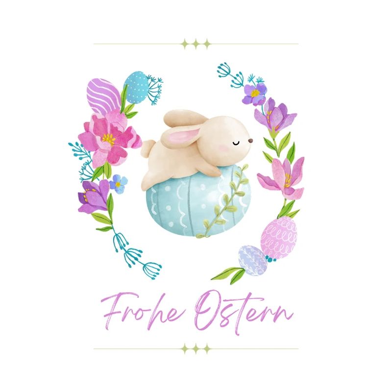 Frohe Ostern - Osterhase