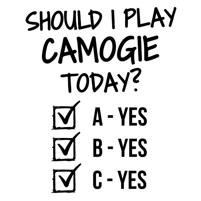 Should I play camogie today?