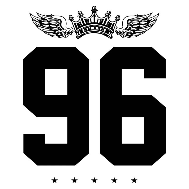 96 Zahl Krone