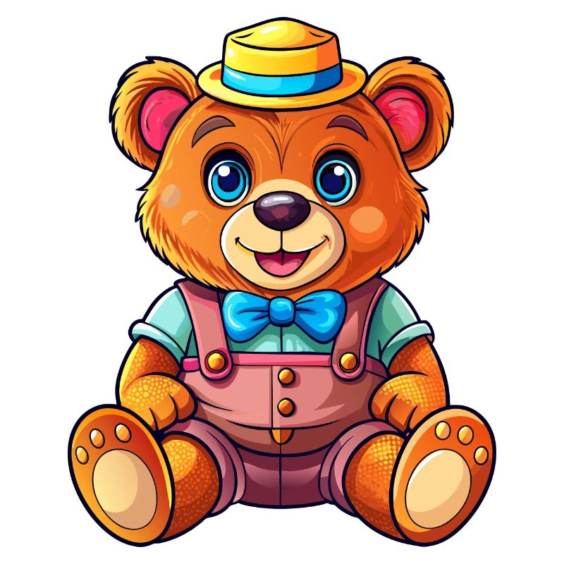 Teddy mit Hut
