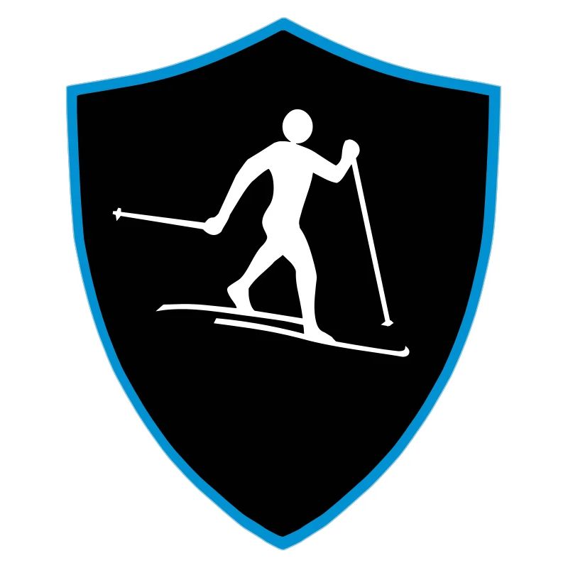 Langlauf Schild
