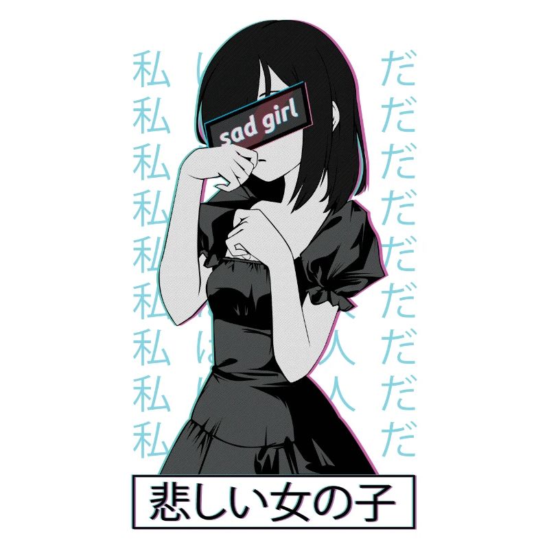 Anime Sad Waifu