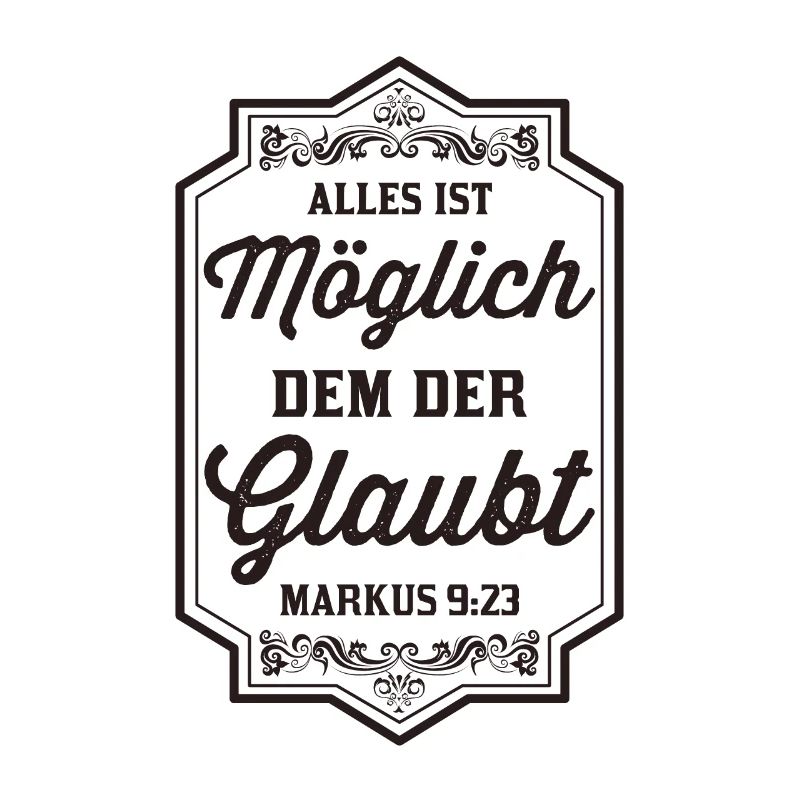 Bibelvers - Christlich - Glaube