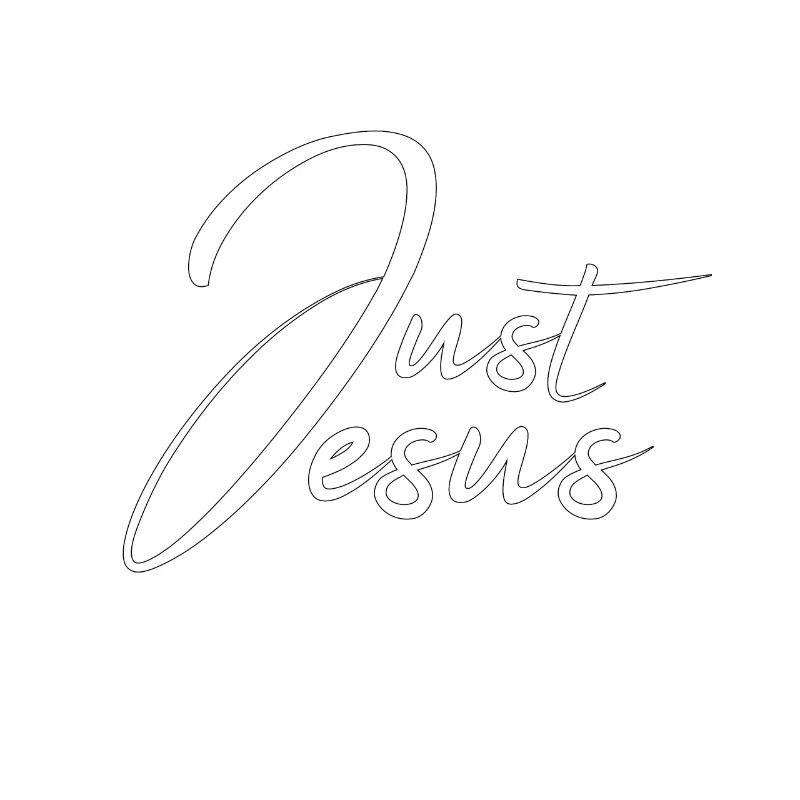 Conception chrétienne juste Jésus