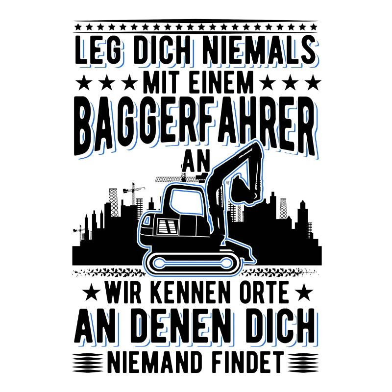 Baggerführer Bagger Baggerfahrer