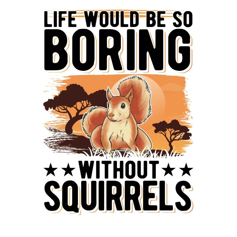 Eichhörnchen Geschenk Squirrel Grauhörnchen