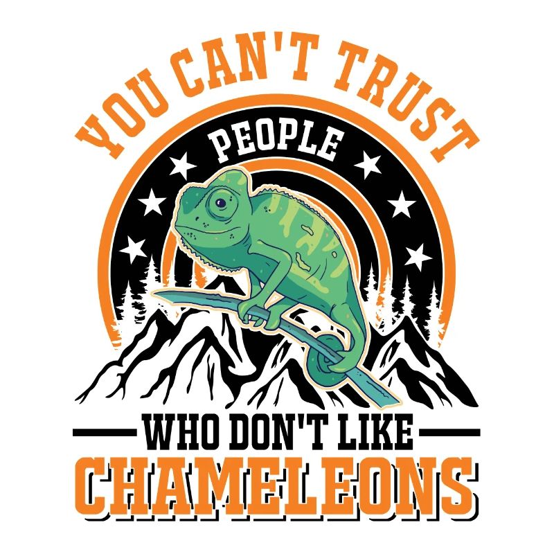 Chamäleon Geschenk Chameleon