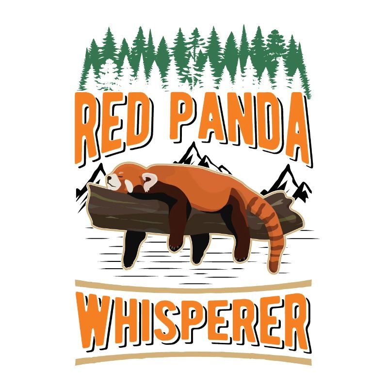 Roter Panda Flüsterer
