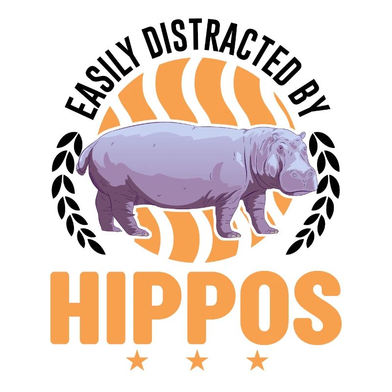 Easily distracted by Hippos Hippo Hippo Hippo