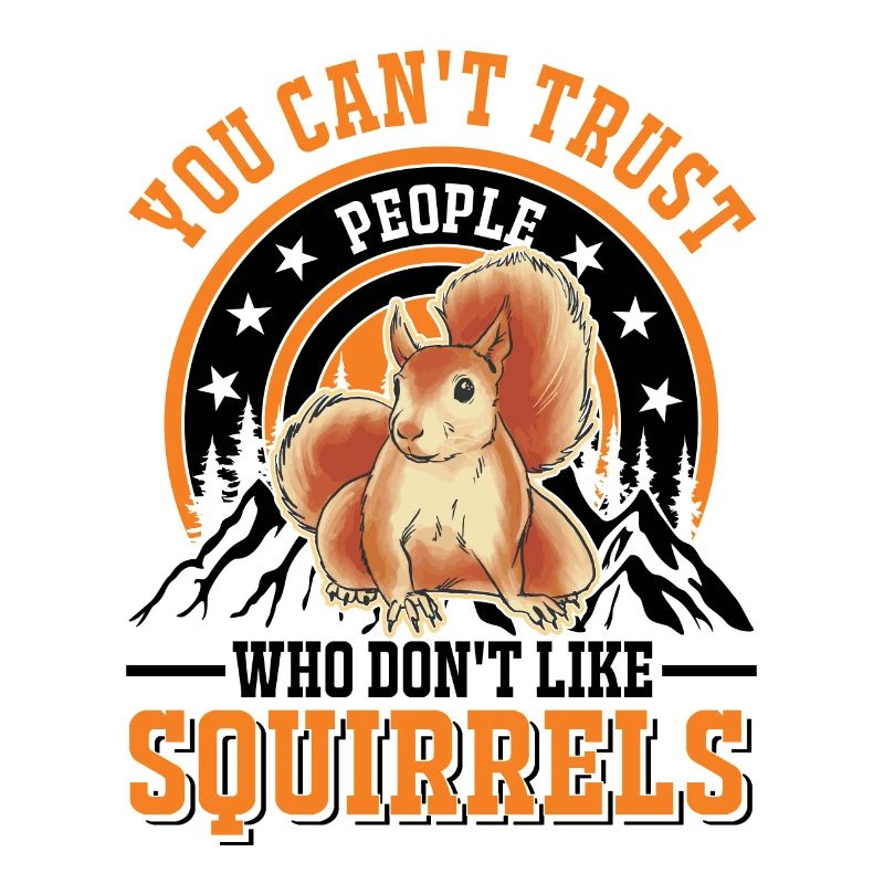 Eichhörnchen Geschenk Grauhörnchen Squirrel