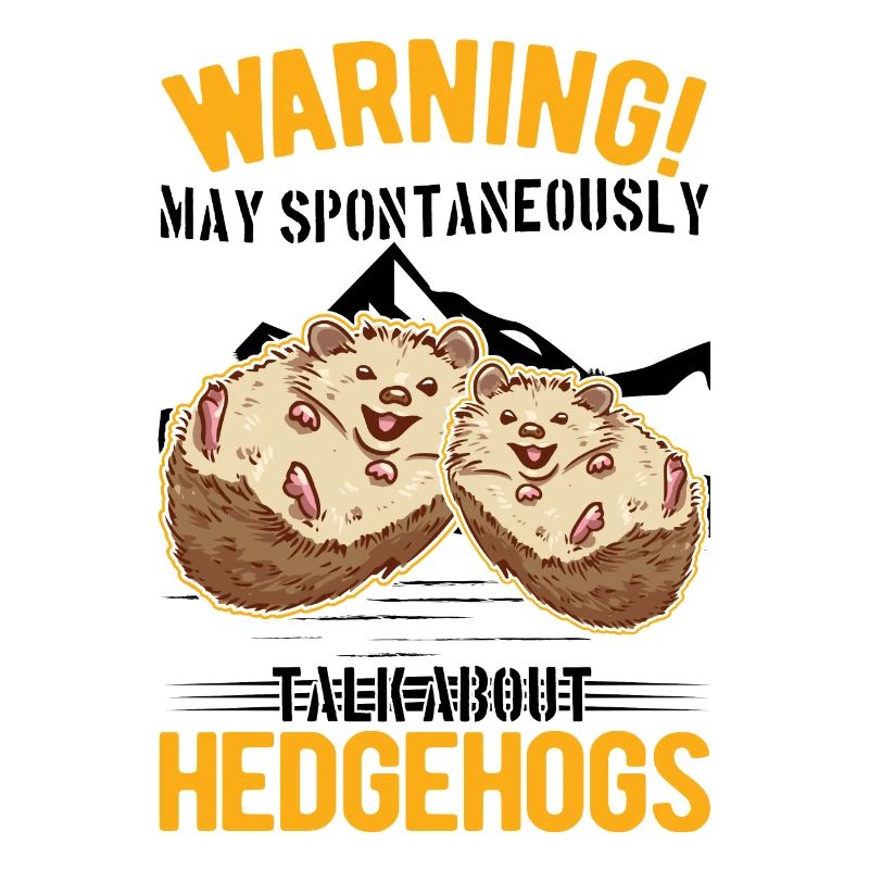 Warnung Igel Stacheligel