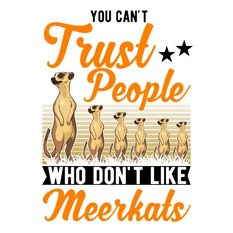 Erdmännchen Geschenk Meerkat