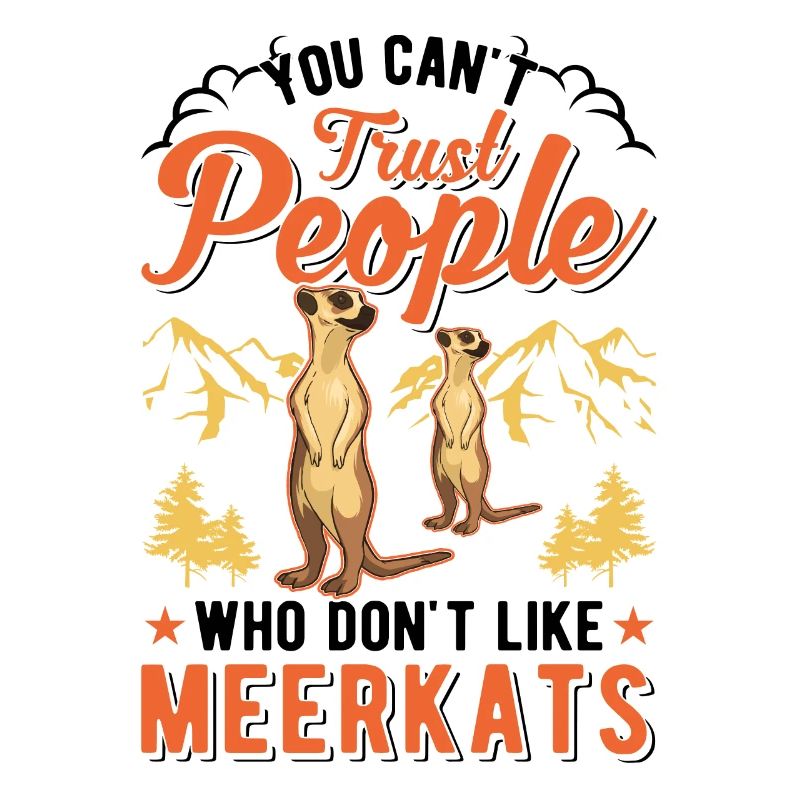 Erdmännchen Geschenk Meerkat