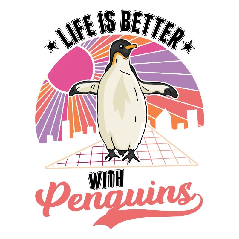 Life is better with Penguins Pinguin
