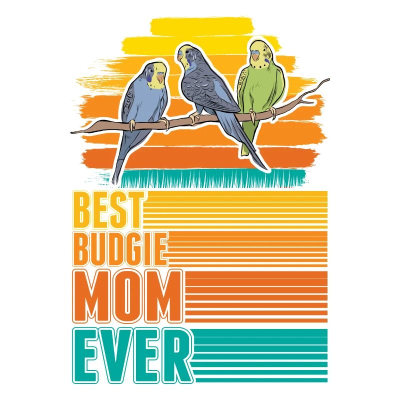 Budgerigar Mama Welli Perruche Perruche Perruche
