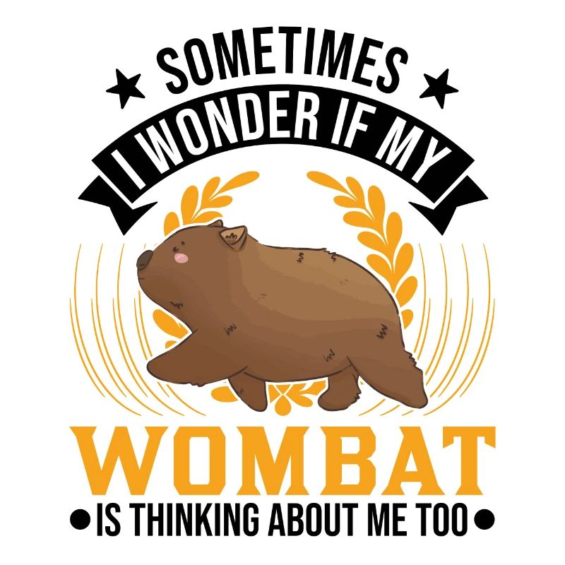 Australischer Wombat Geschenk