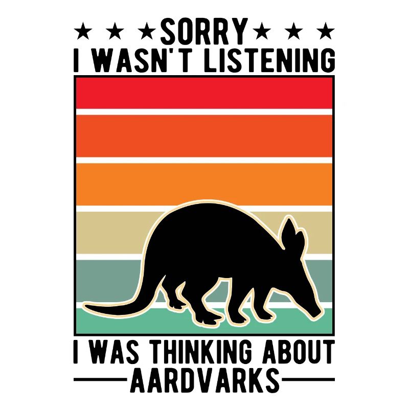 Erdferkel Geschenk Aardvark