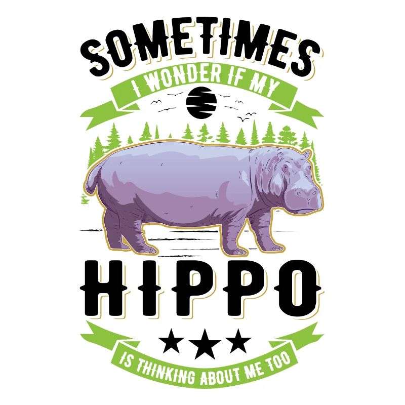 Hippo Gift Hippo Hippo