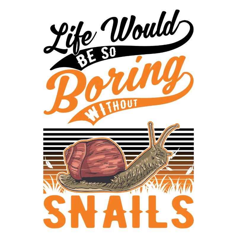 Schnecke Geschenk Weinbergschnecke