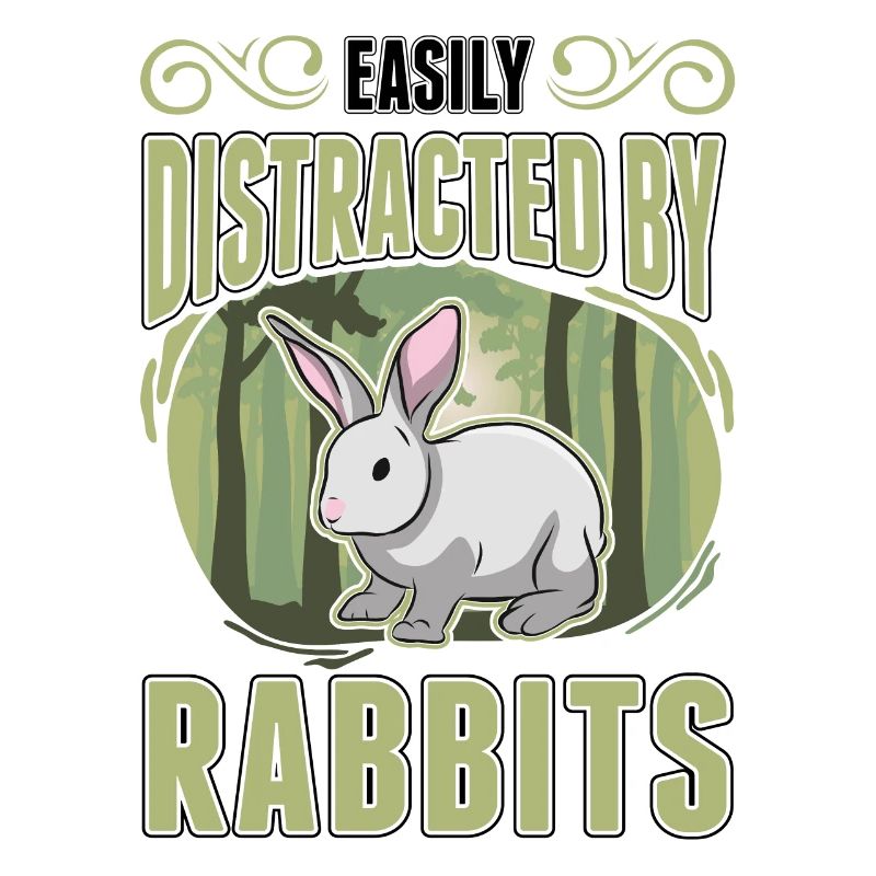 Easily distracted by Rabbits Rabbit Rabbit