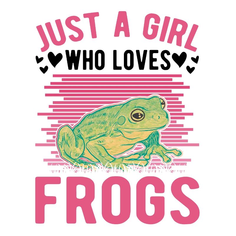 Frosch Mädchen Laubfrosch