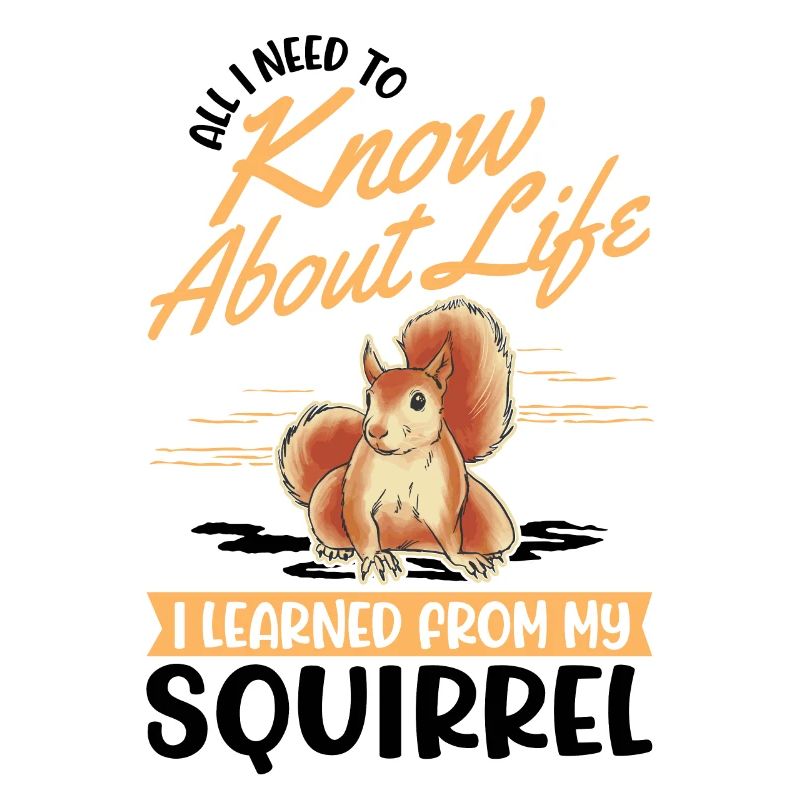 Eichhörnchen Geschenk Grauhörnchen Squirrel