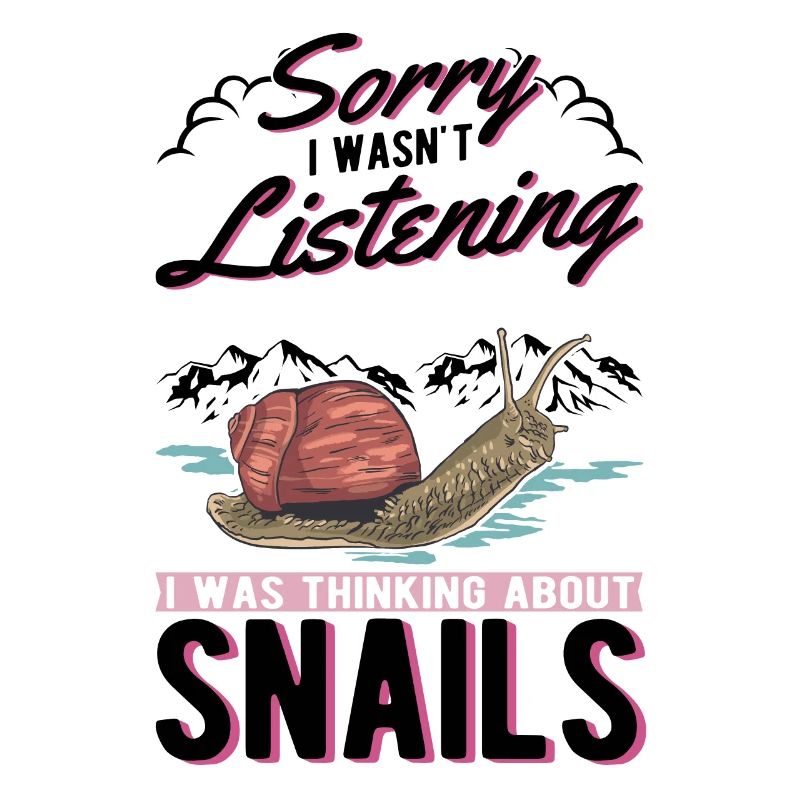 Schnecke Geschenk Weinbergschnecke