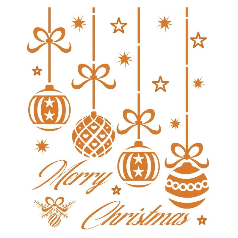 MERRY CHRISTMAS WEIHNACHTSKUGELN