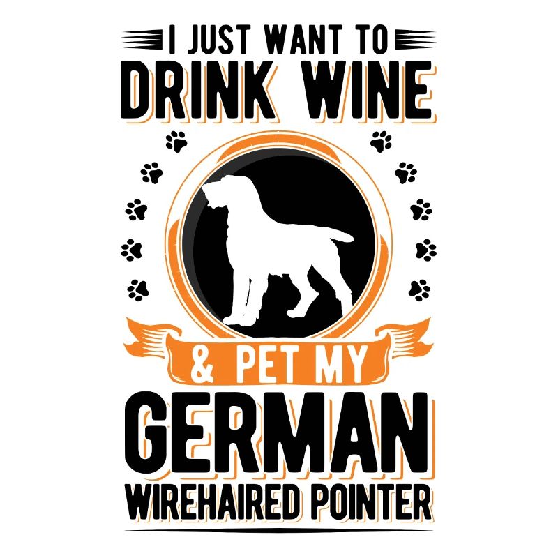 Deutsch Drahthaar Wein