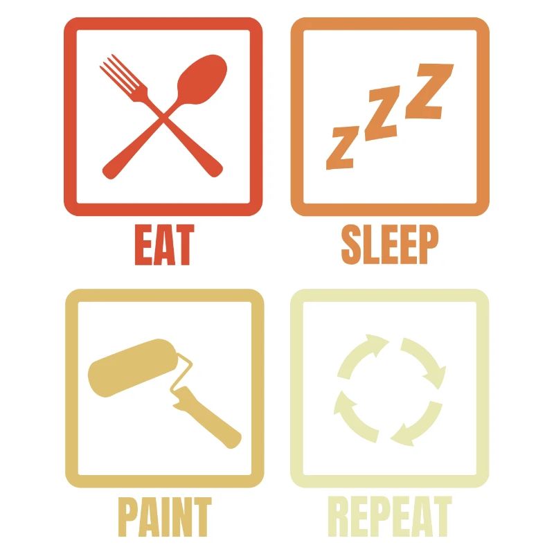 Eat Sleep Paint Repeat