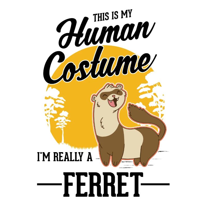 Frettchen Kostüm Halloween