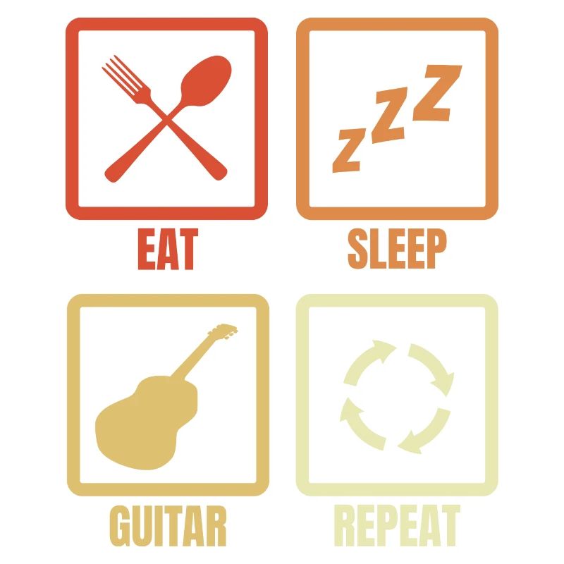 Eat Sleep Guitar Repeat