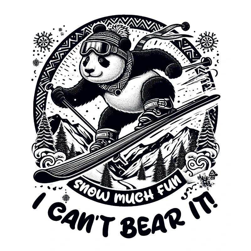 Powder Panda: Snow Much Fun, I Can't Bear It!