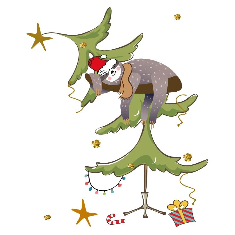 Faultier Christmas