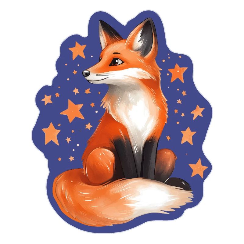 Fuchs und Sterne