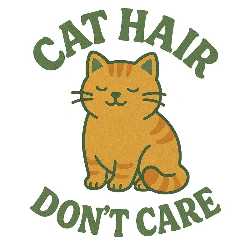 Katzenhaaren ist es egal