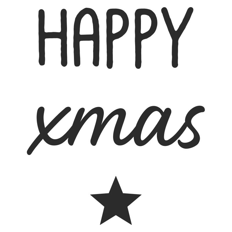 HAPPY Xmas Stern Design