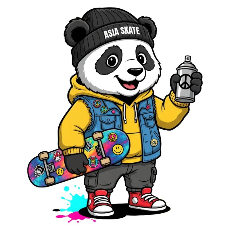 Asia Panda Skate Crew