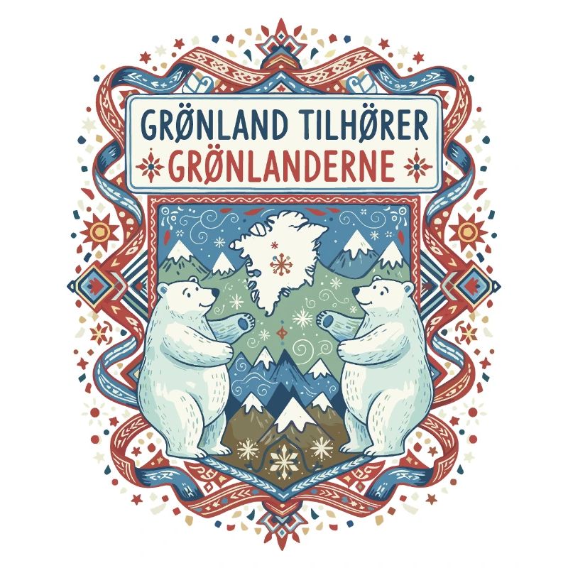 Grönland gehört Grönländern Anti-Kolonial