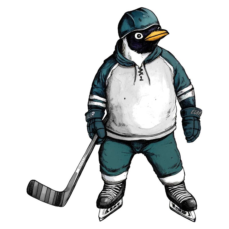 Eishockey Pinguin